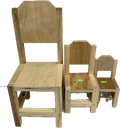 WOOD CHAIRS SILLAS MADERA