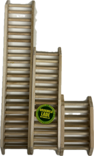 WOOD LADDER ESCALERA MADERA