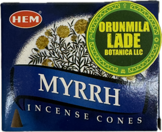 Incense Cone Myrrh