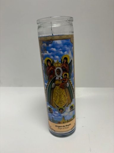 Virgin Of Regla Sticker Candle