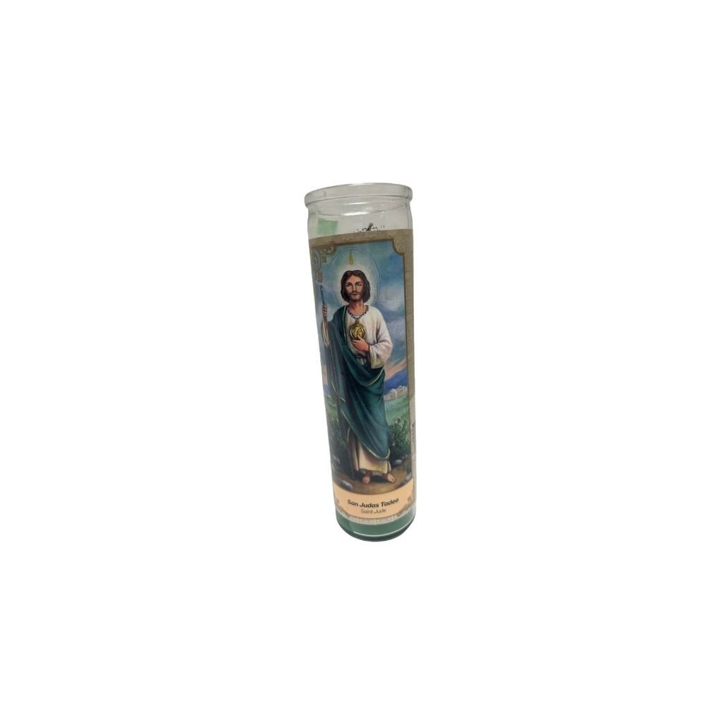 Saint Jude Sticker Candle