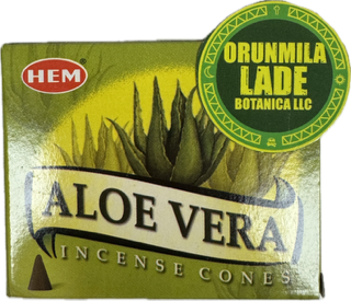 Incense Cone Aloe Vera