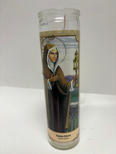 Saint Claire Sticker Candle