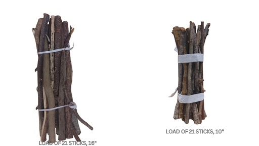 Load of 21 Sticks CARGA DE PALOS