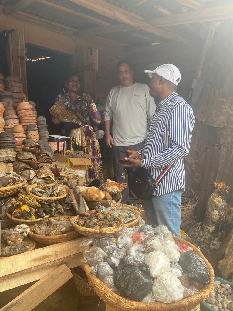 Ibadan nigeria Mercado Religioso mas Antiguo
