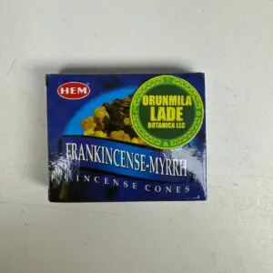 Incienso Cono Frankincense & Mirra