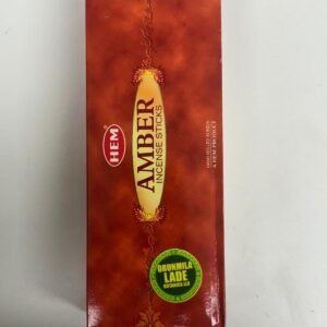 Amber Incense Stick 6 Pack