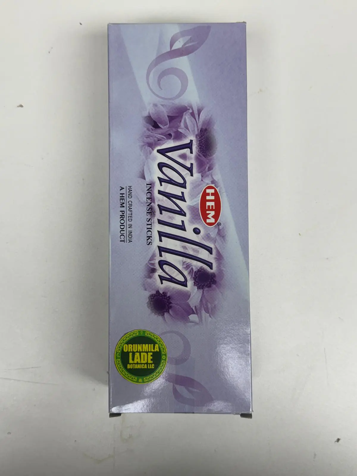 Vainilla Incense Stick 6 Pack