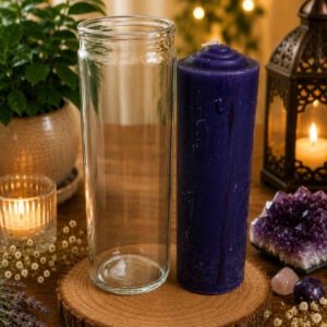 Vela pull out morada