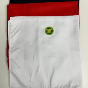 Pañuelo Blanco Rojo Negro