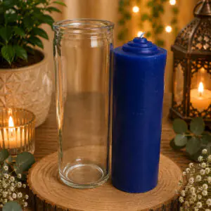 Vela pull out azul