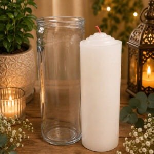 Vela pull out blanca