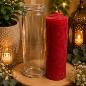 Vela pull out roja
