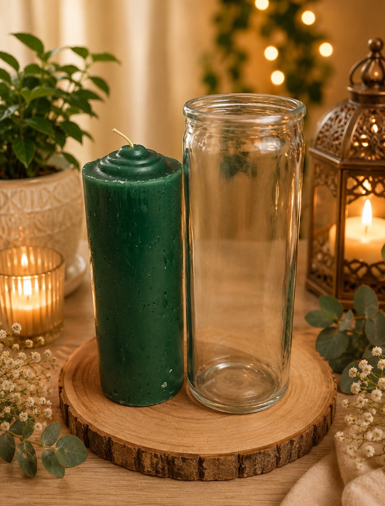 Vela pull out Verde