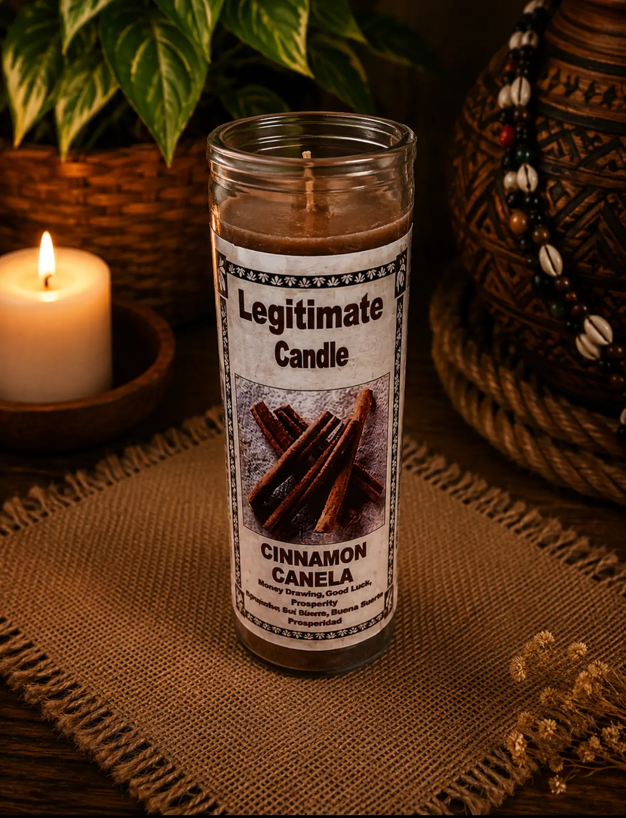 Vela Legitima de canela
