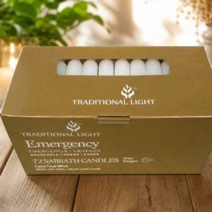 Velas Blancas Pack 72 emergency emergencia
