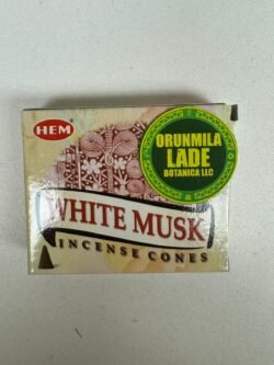 Incienso Cono White Musk
