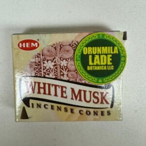 Incienso Cono White Musk
