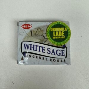 Incienso Cono White Sage