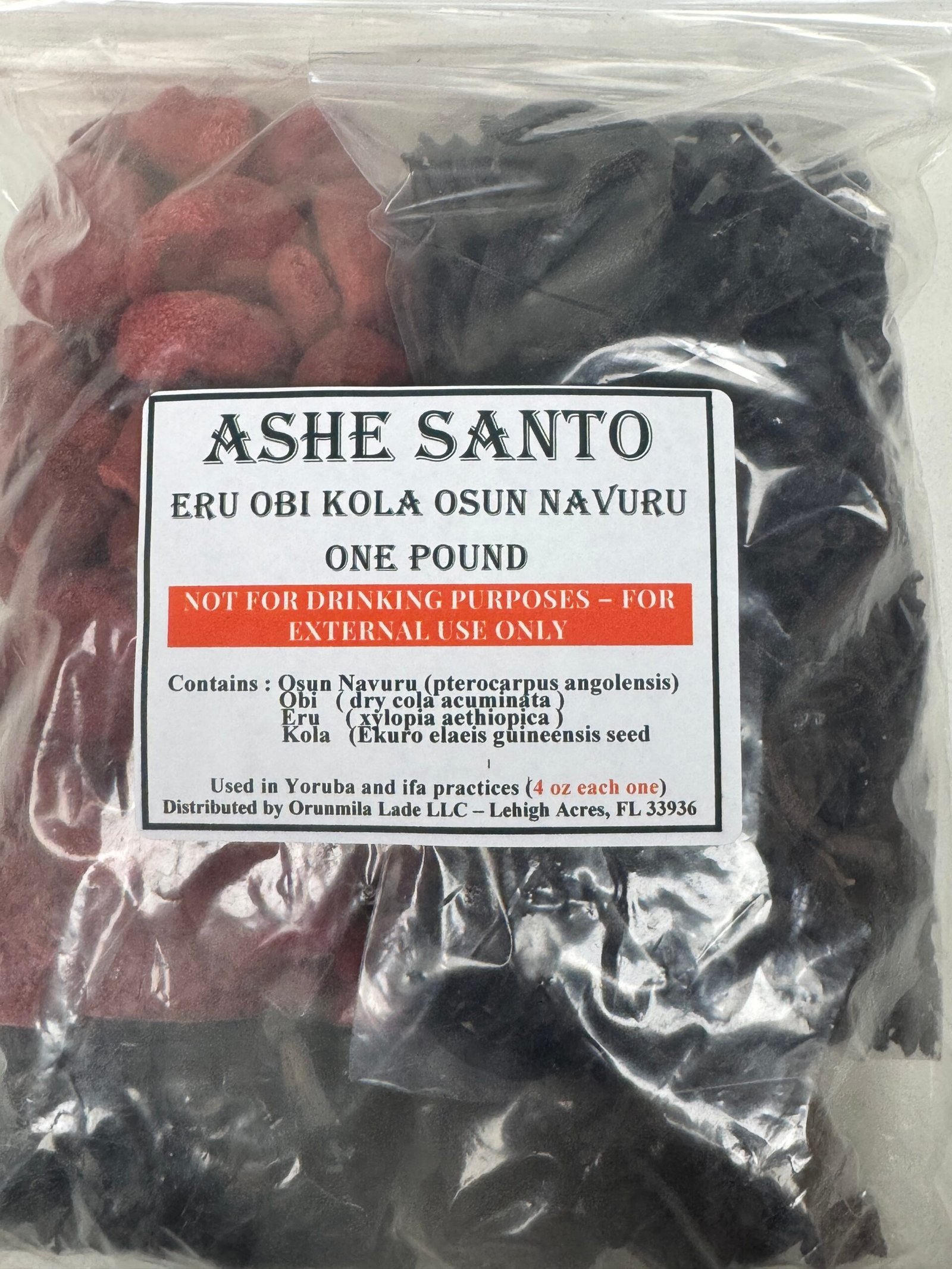 Ashe Santo eru obi kola osun navuru