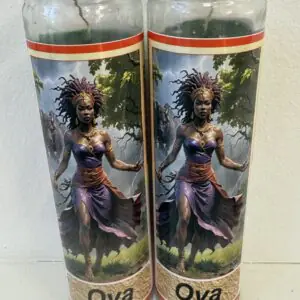 VELA DE OYA colores 9 OZ JAR
