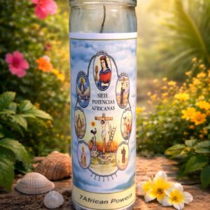 Vela 7 Siete Potencias Africanas 9 oz jar