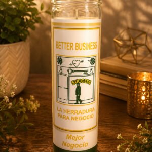 Vela Mejor Negocio 9 oz jar