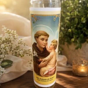 Vela San Antonio de Padua 9 oz jar