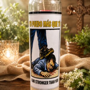 Vela Yo Puedo Mas Que Tu 9 oz jar (color)