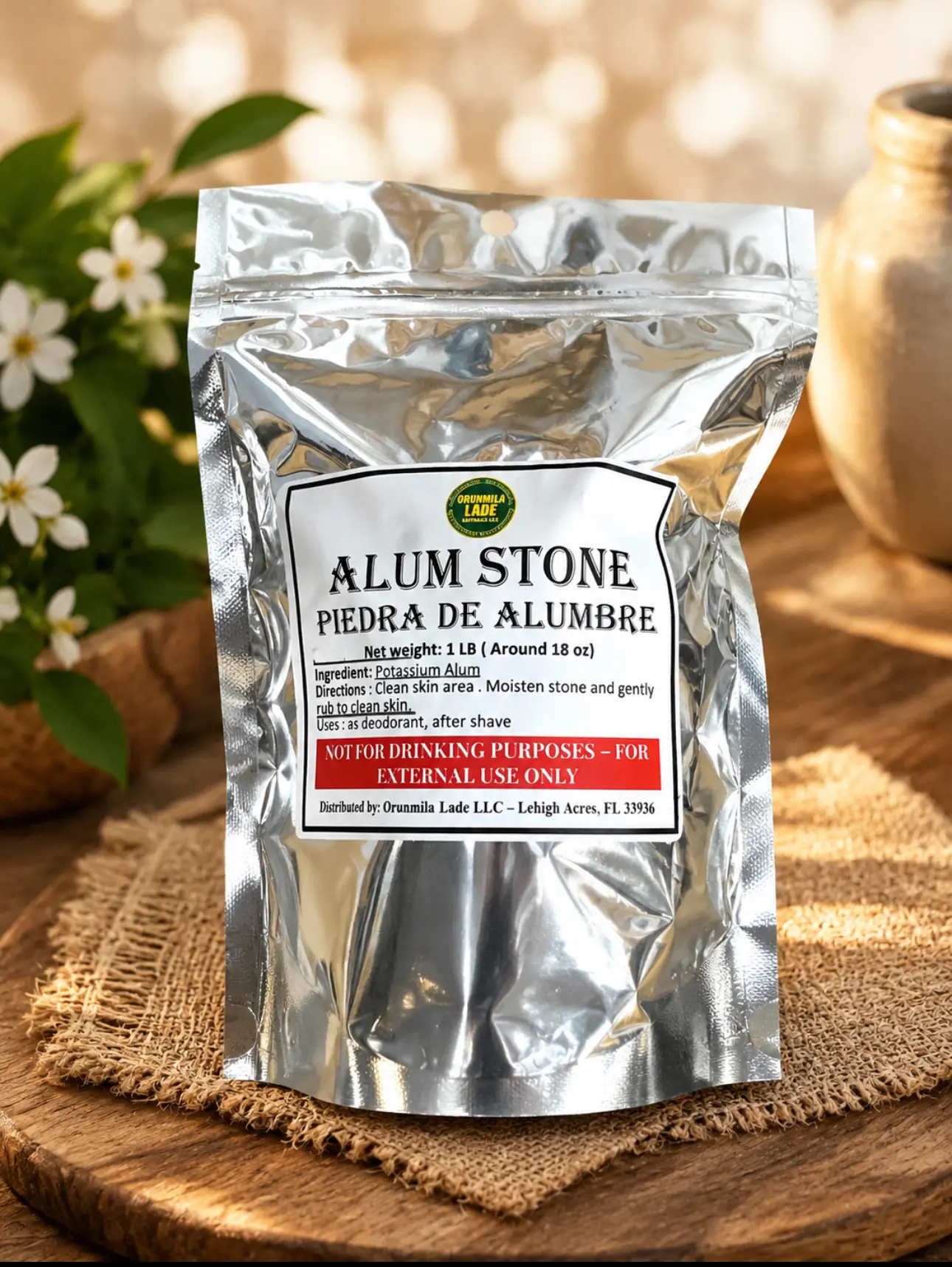 Piedra de Alumbre Alum Stone