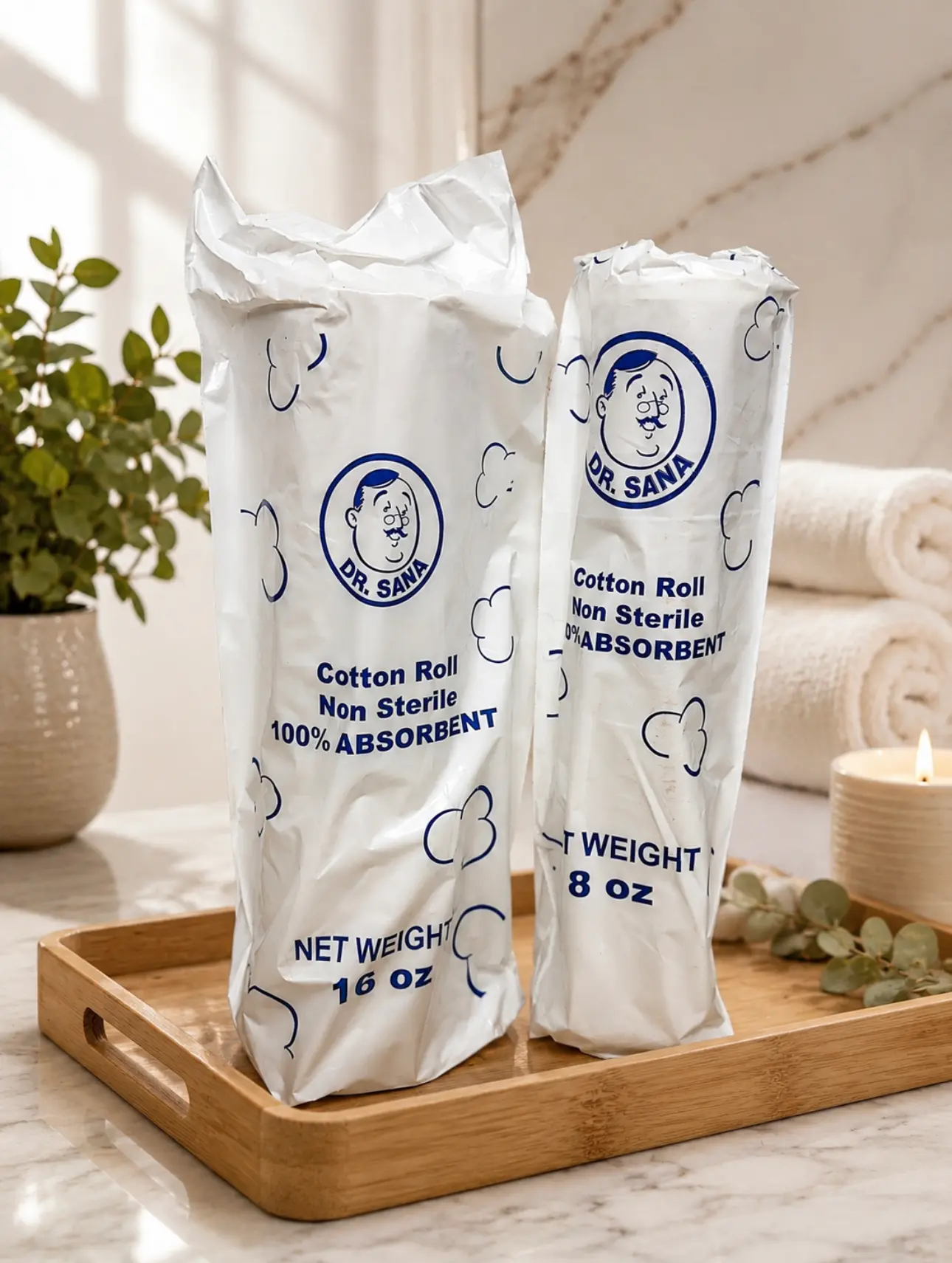 Rollos de Algodón / Cotton rolls
