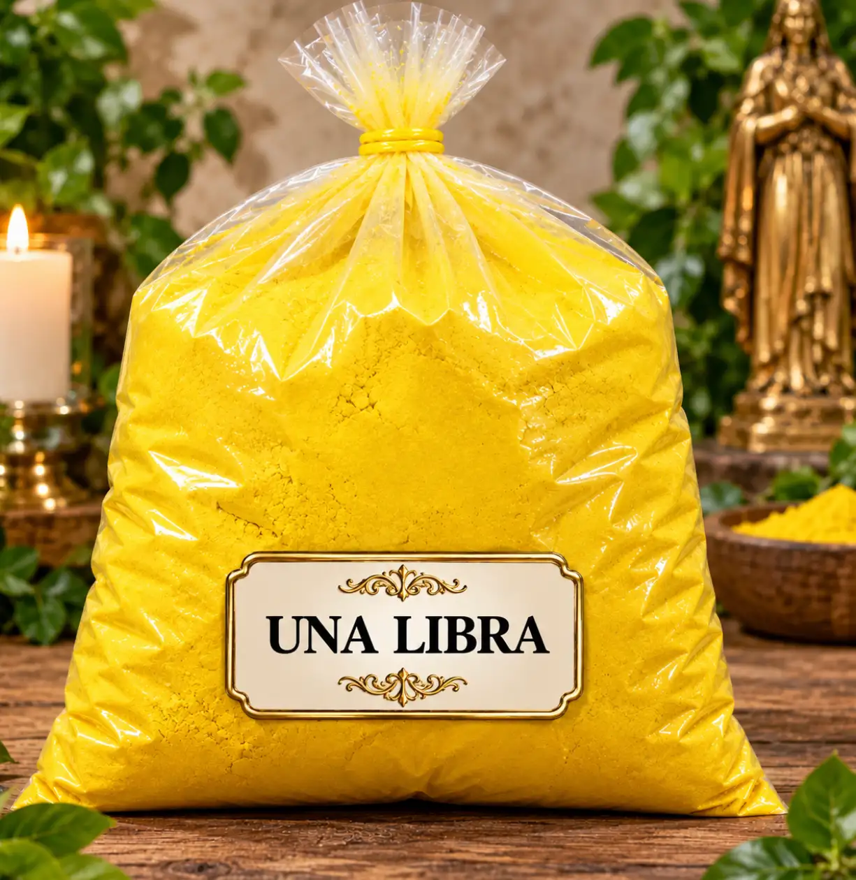 Pinturas de santo Amarilla
