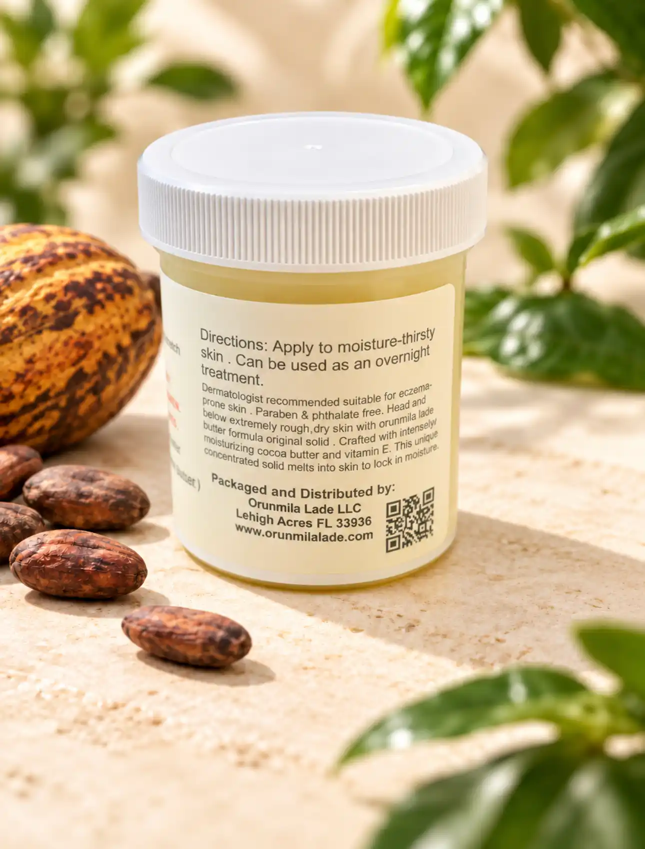 Manteca De Cacao Organica Pura 4 oz - Imagen 2