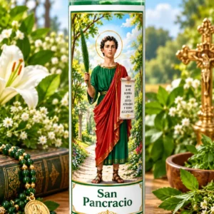Vela San Pancracio 9 oz jar